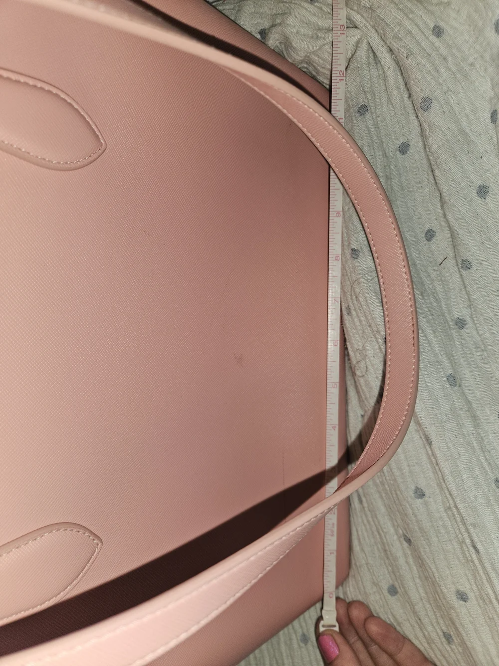kate spade Pink Glitter-Trim Tote